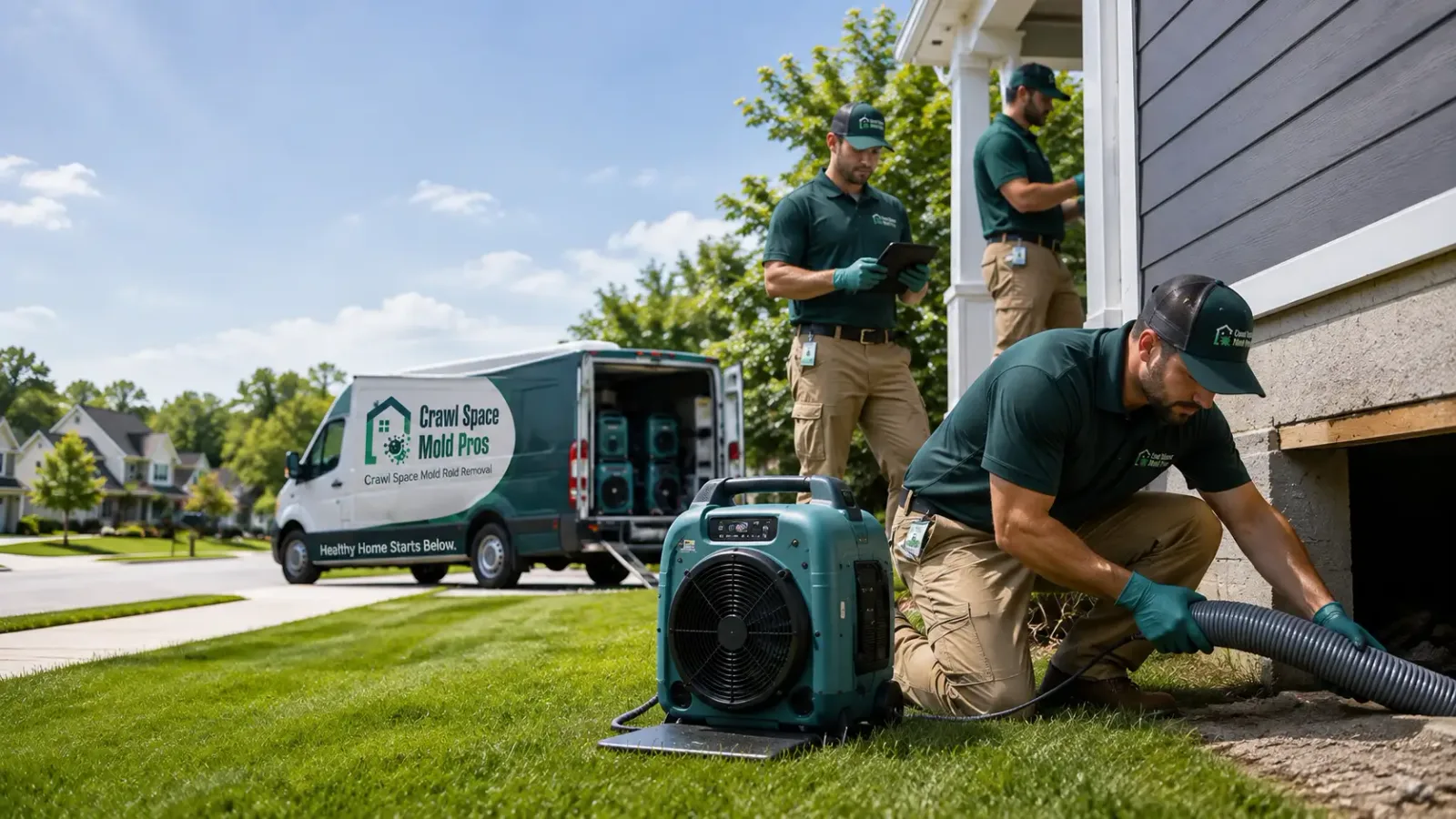 Crawl Space Mold Removal in Shady Cove, OR